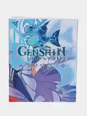 Индиго тетрадь Genshin Impact, 48 листов