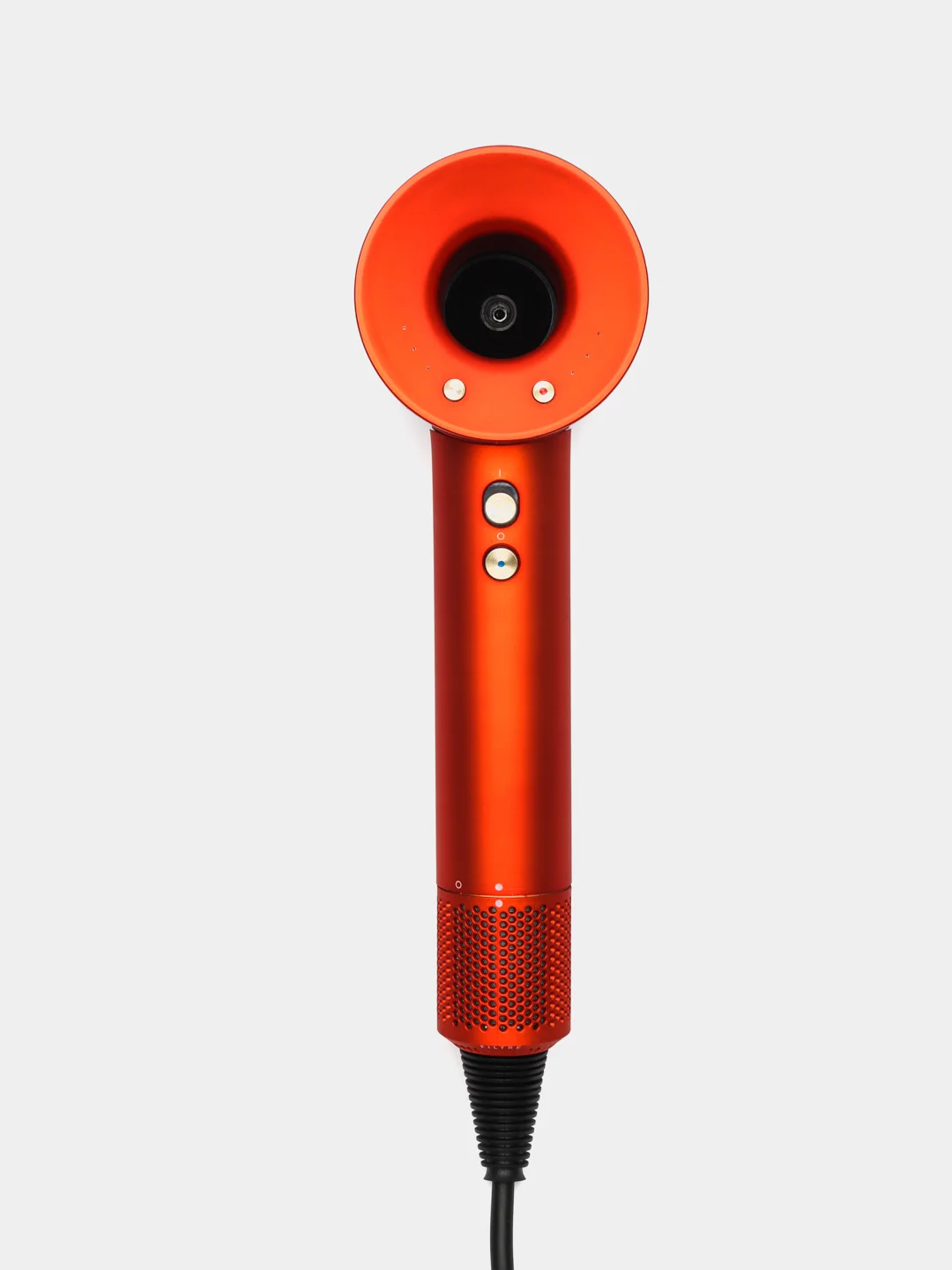 Фен Supersonic HD15 (Topaz Orange) с кожаным кейсом, вилка российская Premium