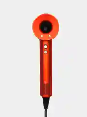 Фен Supersonic HD15 (Topaz Orange) с кожаным кейсом, вилка российская Premium