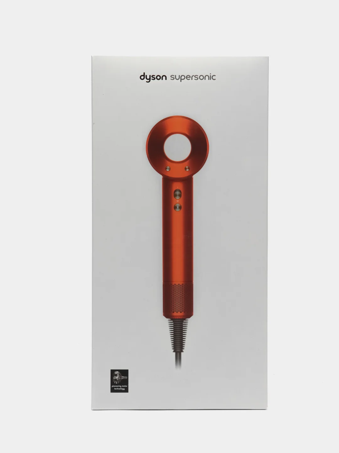 Фен Supersonic HD15 (Topaz Orange) с кожаным кейсом, вилка российская Premium
