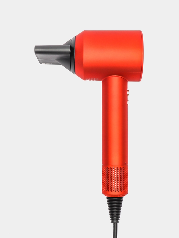 Фен Supersonic HD15 (Topaz Orange) с кожаным кейсом, вилка российская Premium