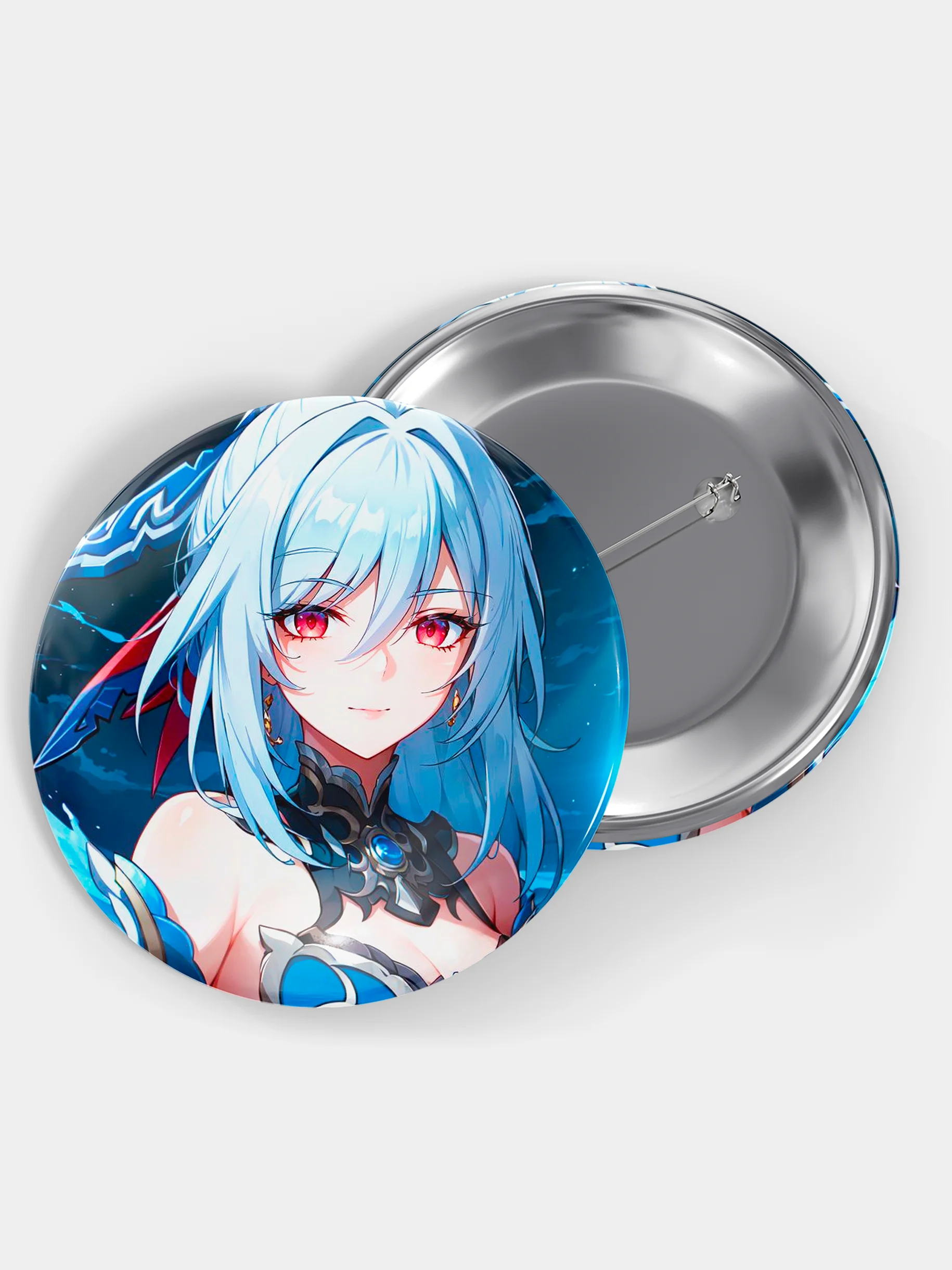 Кораллово-розовый значок Хонкай (Honkai: Star Rail)