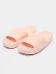Желтый сланцы женски на толстой подошве