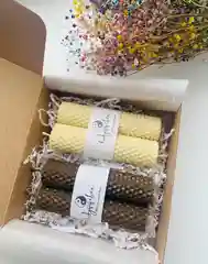 Розовый подарочный набор для девушки, женщины, свечи из вощины, свечи декор