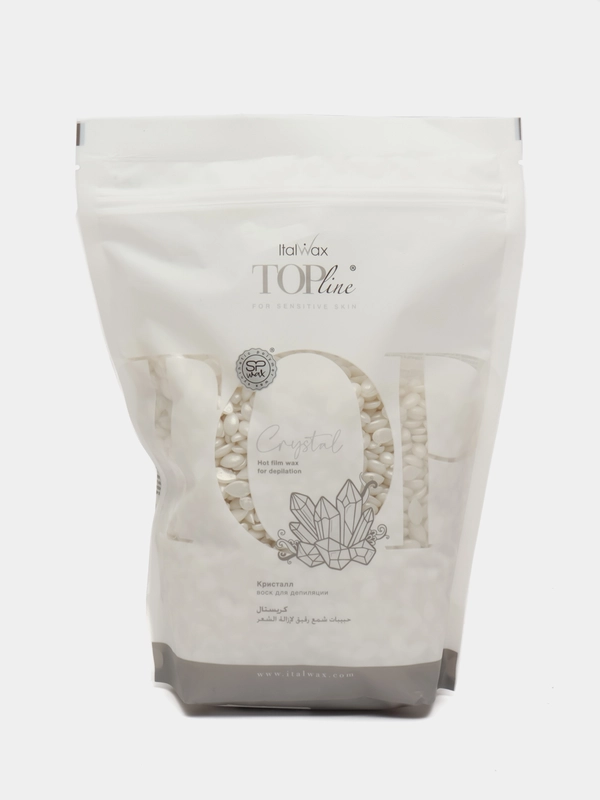Воск пленочный в гранулах ITALWAX Top Line "КРИСТАЛЛ" для депиляции, гранулированный