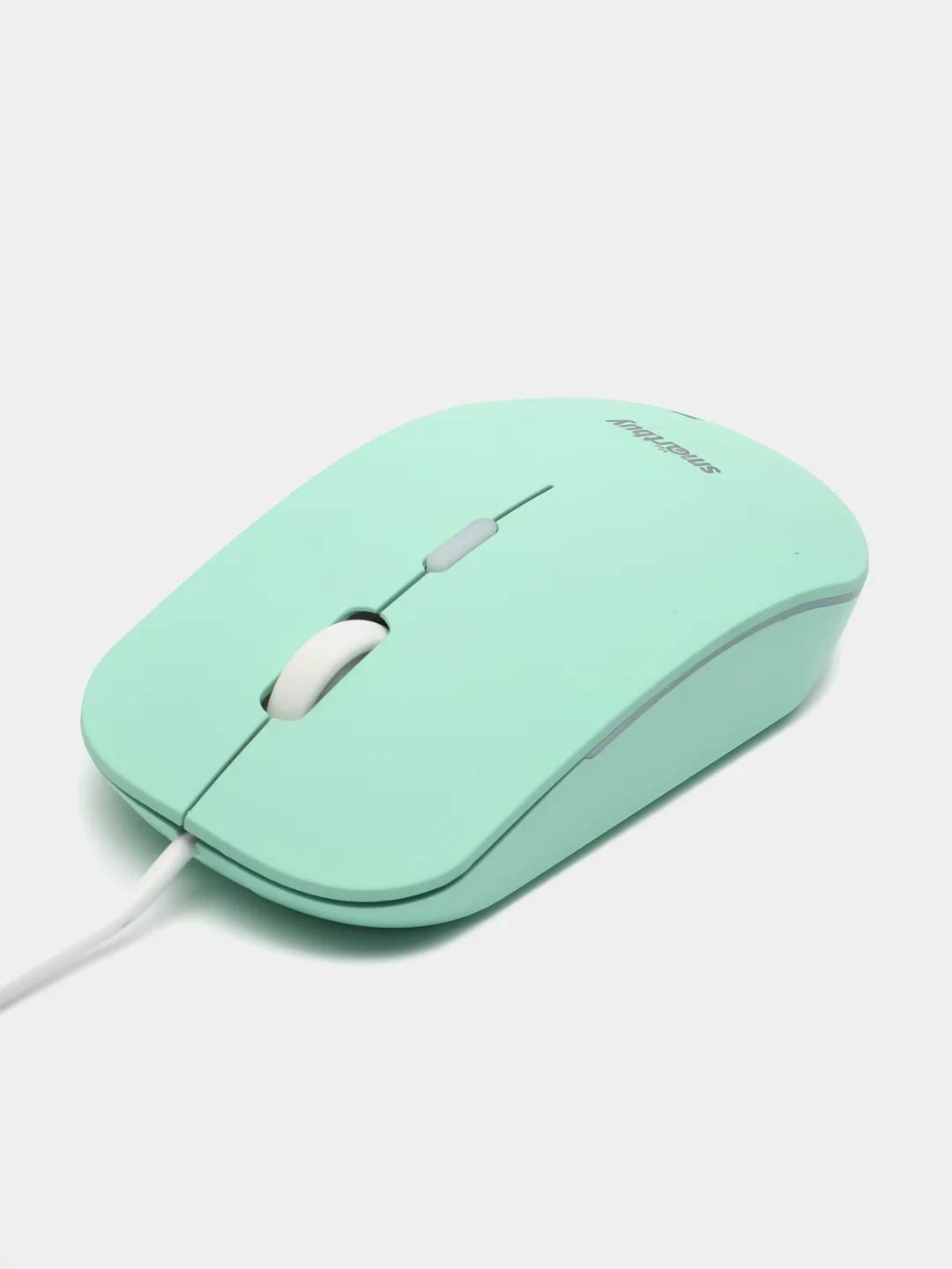 Зеленый бесшумная проводная мышь с подсветкой Smartbuy SBM-288