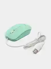 Зеленый бесшумная проводная мышь с подсветкой Smartbuy SBM-288