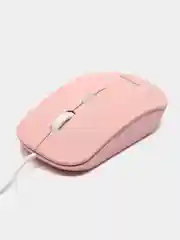 Розовый бесшумная проводная мышь с подсветкой Smartbuy SBM-288