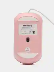 Розовый бесшумная проводная мышь с подсветкой Smartbuy SBM-288