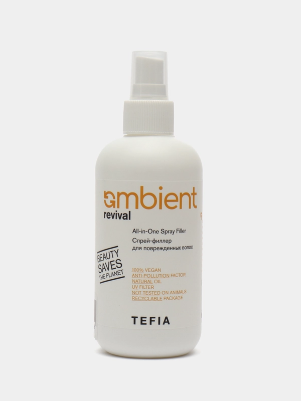 Tefia Ambient. Спрей филлер для восстановления пористых и поврежденных волос 250 мл