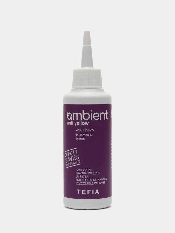 Tefia Ambient. Фиолетовый Бустер для волос Violet Booster Anti Yellow 120 мл