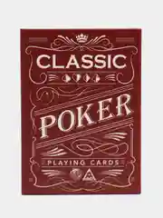 Игральные карты Poker classic, 54 пластиковые карты