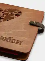 Коричневый фотоальбом большой а4