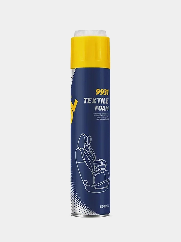 Пенный очиститель салона Polster-Schaum/Textile Foam,650мл, 9931, MANNOL.