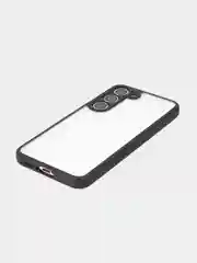 Белый чехол для Samsung Galaxy S24 S24 Plus S23 S23+ S23 Ultra BROSCORP пластиковый с силиконом