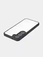 Белый чехол для Samsung Galaxy S24 S24 Plus S23 S23+ S23 Ultra BROSCORP пластиковый с силиконом