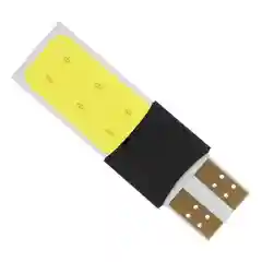 Желтый лампа габаритов (габаритная) светодиодная T10 W5W 12 V, LED 1 SMD, без цоколя, W2.1x9.5d