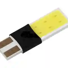 Желтый лампа габаритов (габаритная) светодиодная T10 W5W 12 V, LED 1 SMD, без цоколя, W2.1x9.5d