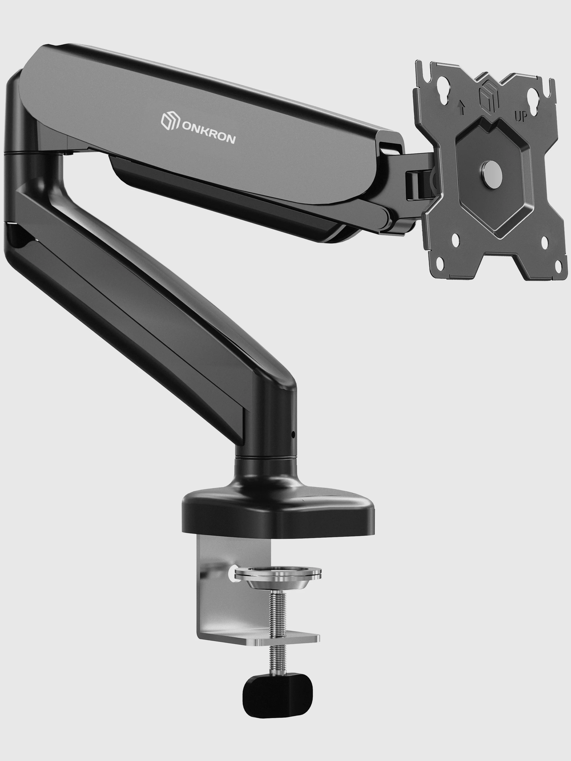 Черный кронштейн для монитора 13"-32" ONKRON G50 настольный, до 8 кг, чёрный