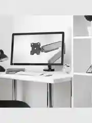 Черный кронштейн для монитора 13"-32" ONKRON G50 настольный, до 8 кг, чёрный