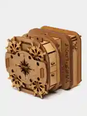 Золотой головоломка деревянная, для детей и взрослых, развивающая