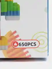 Разноцветный детский 3D конструктор, игрушка развивающая