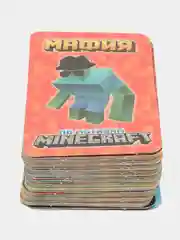 Настольная игра для детей по мотивам Майнкрафт 3в1 Умные игры