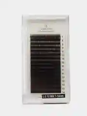 Коричневый черные и коричневые ресницы для наращивания Lashes Style МИКС, Лс