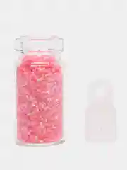 Лимонный глиттер для ногтей