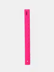Линейка пластиковая Стамм Neon Crystal, 30 см