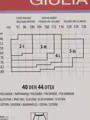 Бежевый колготки женские Giulia BIKINI 40