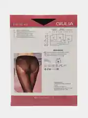 Черный колготки женские Giulia BIKINI 40