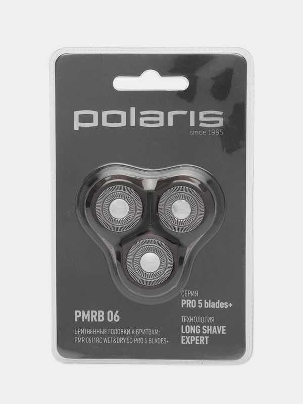 Режущий блок на магните PMRB 06 к бритве Polaris PMR 0611RC wet&dry  Коричневый