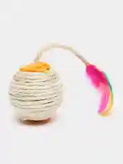 Плетёный верёвочный мяч когтеточка игрушка для кошек