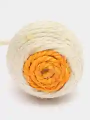 Плетёный верёвочный мяч когтеточка игрушка для кошек