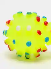 Лайм резиновая игрушка "Косточка", для домашних животных, пищащая