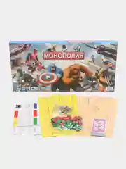 Багровый настольная игра Монополия (MONOPOLY). Для детей и взрослых.Полностью на русском языке