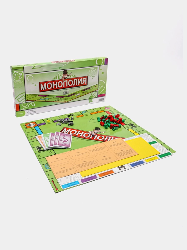 Настольная игра Монополия (Monopoly) "Классическая", на русском языке