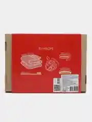 Красный подарочный набор Beauty-box для мужчин/ банные принадлежности