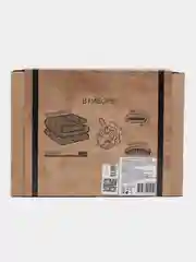 Серый подарочный набор Beauty-box для мужчин/ банные принадлежности