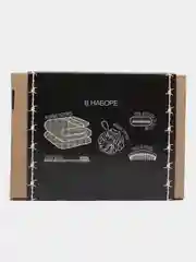 Тёмно-серый подарочный набор Beauty-box для мужчин/ банные принадлежности