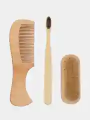 Тёмно-серый подарочный набор Beauty-box для мужчин/ банные принадлежности