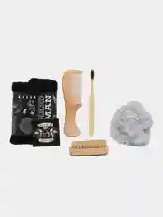 Тёмно-серый подарочный набор Beauty-box для мужчин/ банные принадлежности