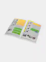 Белый лоток, система-туалет для приучения кошек к унитазу КАРТОФАН, набор (насадка - 2 шт)
