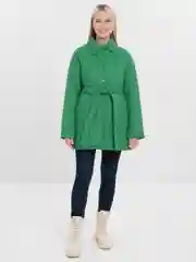 Зеленый куртка женская весенняя демисезонная, весна-осень
