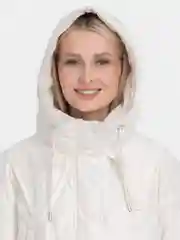 Белый куртка женская, зимняя , пуховик