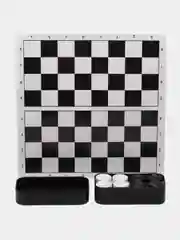 Настольная игра "Шашки" с доской У703 СТРОМ