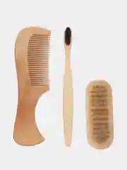 Серый подарочный набор Beauty-box для мужчин/ банные принадлежности