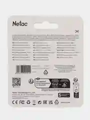 Серебряный флешка Netac U275 16/32/64GB USB 2.0, металлический корпус, флеш карта, карта памяти