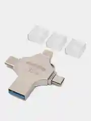 Флешка SmartBuy MC15 32/64/128GB USB 3.0, 4 в 1 Lightning + USB + Type-C + microUSB, карта памяти